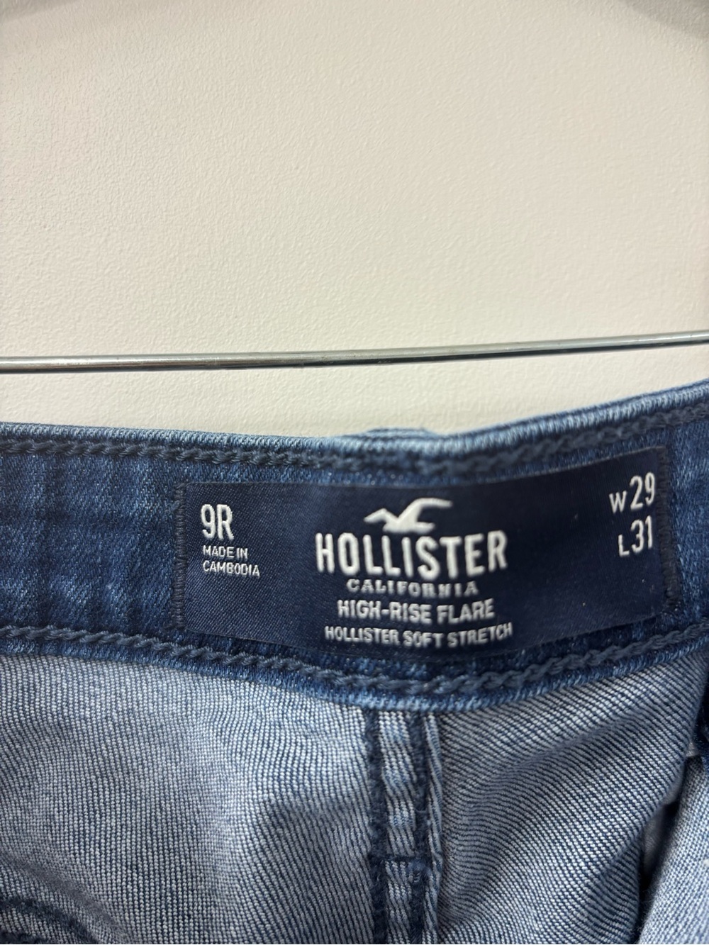Abercrombie & Fitch Men’s Bootcut Jeans - Dark Blue